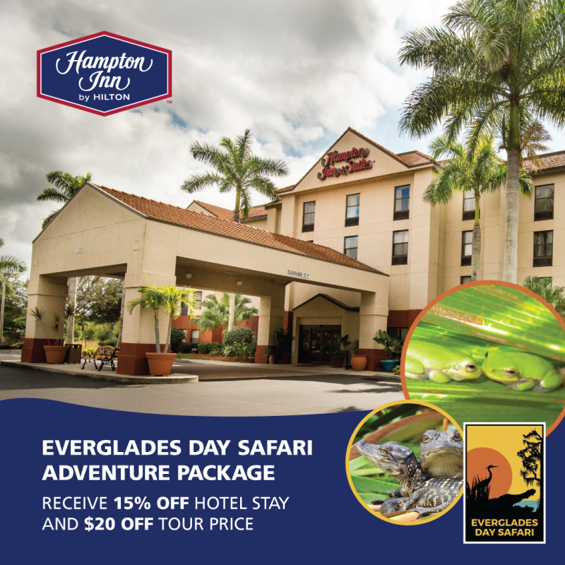 HI-Fort-Myers-Beach_Everglades-Day-Safari_Social-Graphic Hampton Inn Fort Myers Beach Sanibel Gateway
